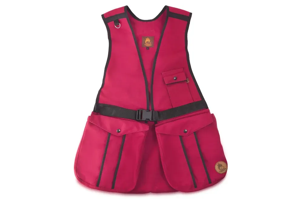 Firedog Dummyvest Hunter Canvas Wijnrood