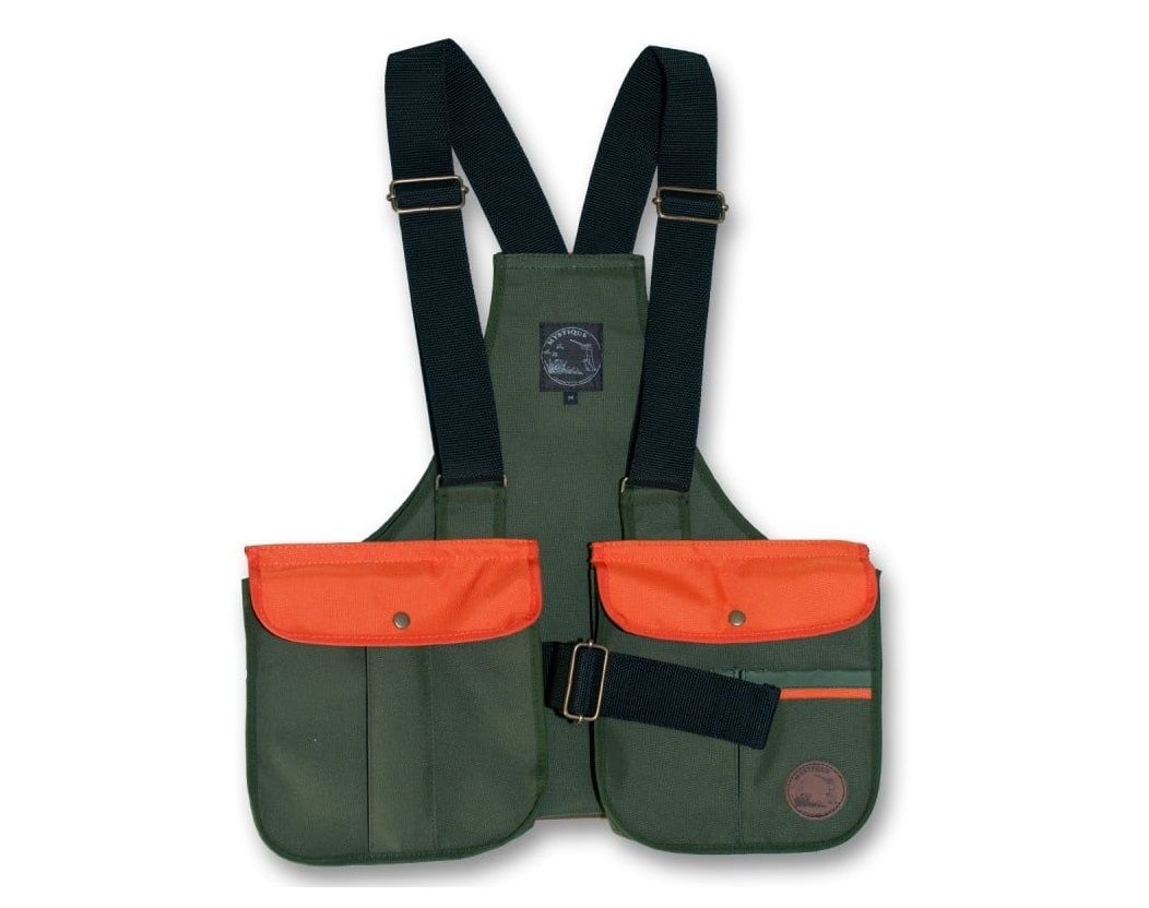 Mystique Dummyvest Trainer Canvas Olijfgroen/Oranje M