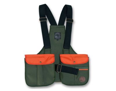 Mystique Dummyvest Trainer Canvas Olijfgroen/Oranje M