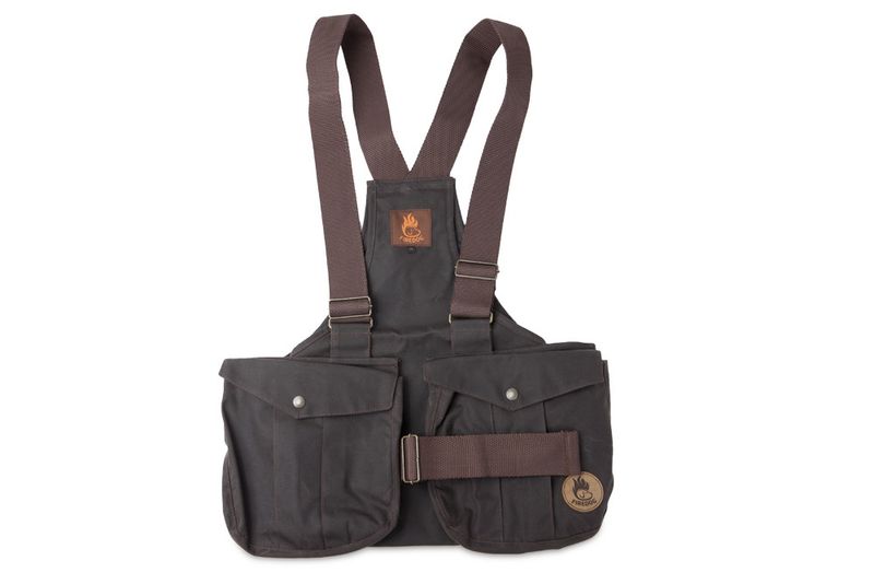 Firedog Dummyvest Trainer Waxed Bruin