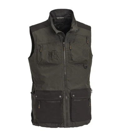 Pinewood Dog Sports Vest Heren Olijfgroen/Suede Bruin