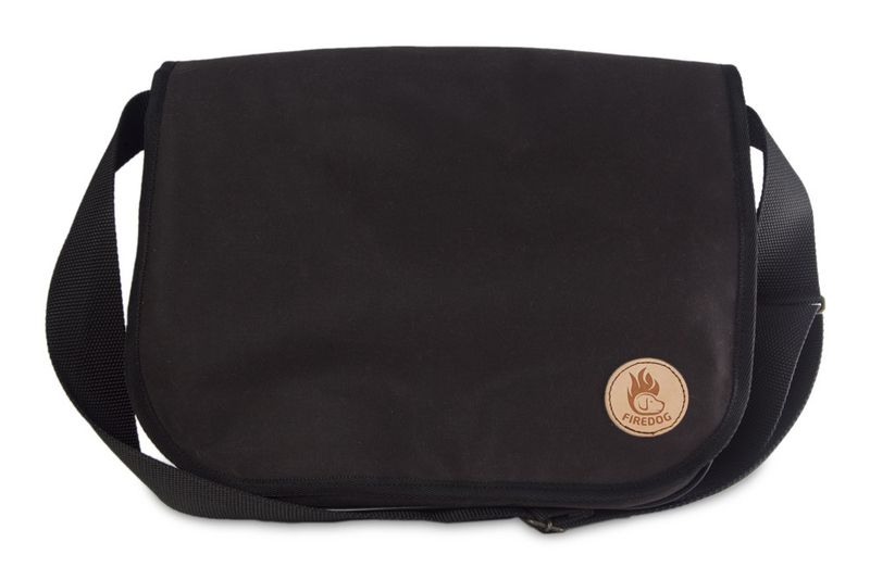 Firedog Dummytas Waxed Bruin