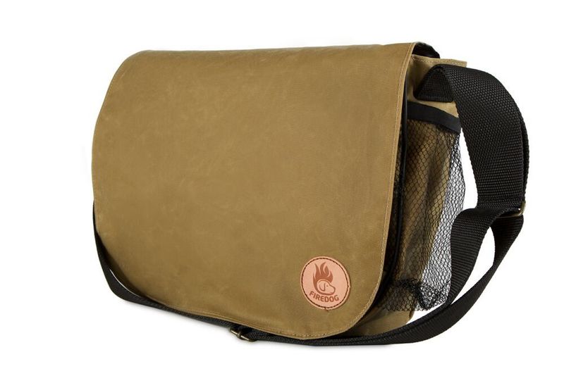 Firedog Dummytas Waxed Licht Khaki