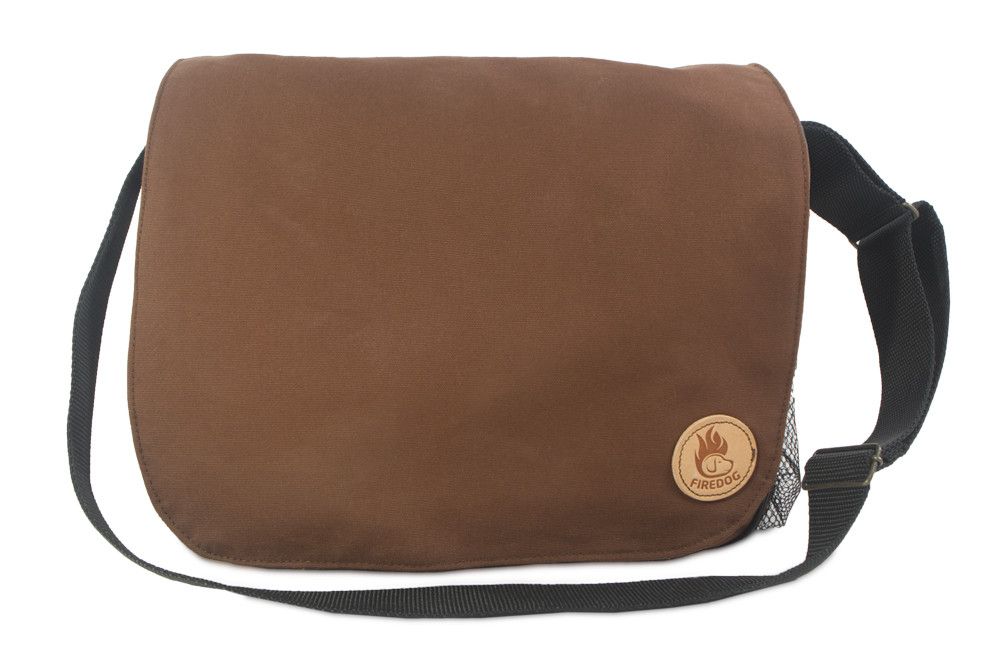 Firedog Dummytas Canvas Bruin