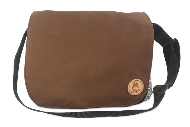 Firedog Dummytas Canvas Bruin