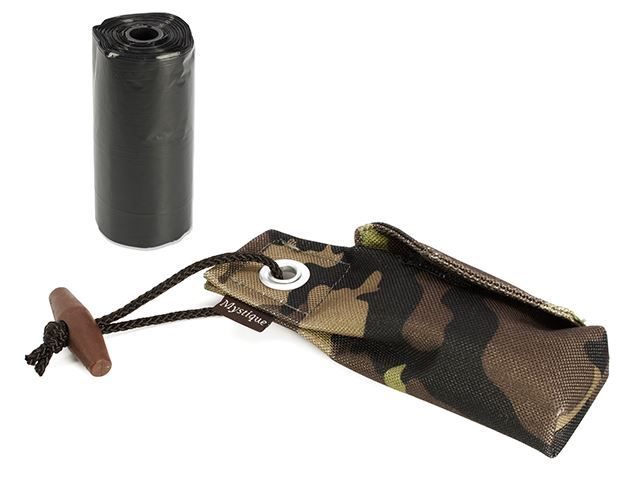 Mystique Honden Poep Zakjes Houder Camo Khaki
