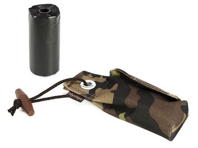 Mystique Honden Poep Zakjes Houder Camo Khaki