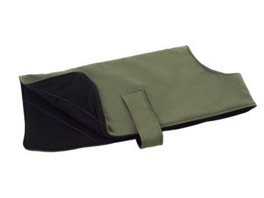 Firedog Warmtevest Softshell PetWalk Khaki/Zwart