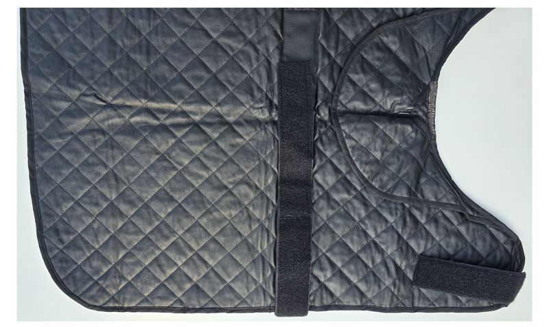 Warmtevest Zwart Geruit