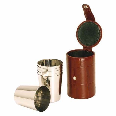 Bisley Beker Set Deluxe Croc Leder