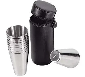 Bisley Beker Set Leder Zwart