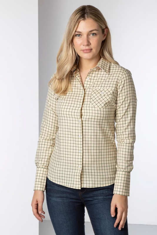 Rydale Dames Hannah Country Shirt Ellie II Khaki