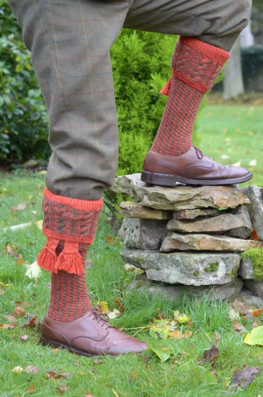 House Of Cheviot Sokken Heren Autumn Glow