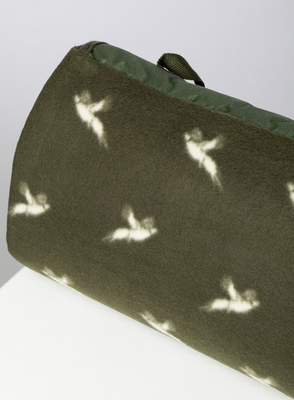 Rydale Picknick Kleed Fazanten Print Khaki