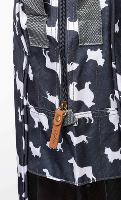 Rydale Laarzentas Wellington Multi Hond Print Dark Grey