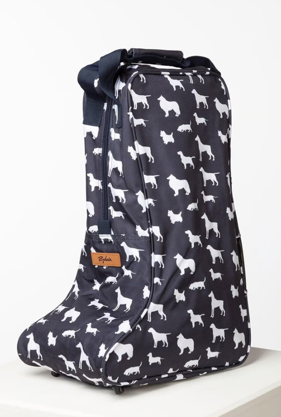 Rydale Laarzentas Wellington Multi Hond Print Navy