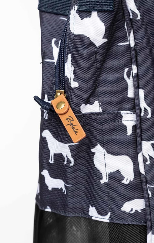 Rydale Laarzentas Wellington Multi Hond Print Navy