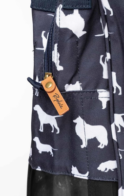 Rydale Laarzentas Wellington Multi Hond Print Navy