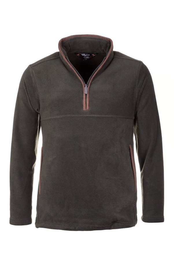 Rydale Heren Huggate Overhead Fleece Khaki