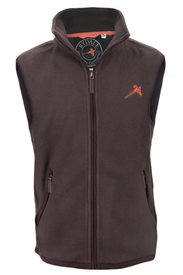 Rydale Heren Gransmoor Fleece Gilet Fazant Olive