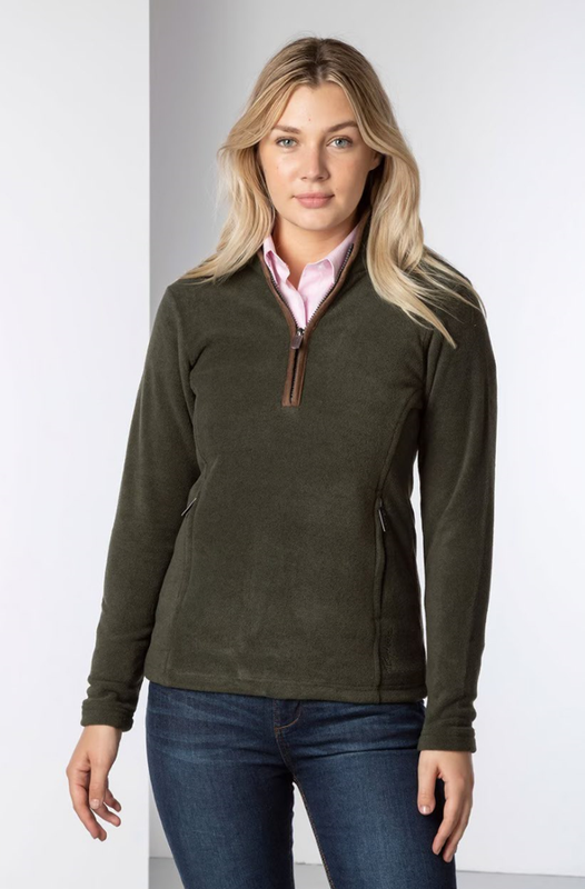 Rydale Dames Huggate Overhead Fleece Khaki