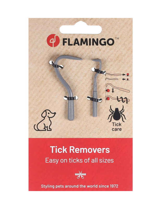 Flamingo 2 Tekentangen Kunststof