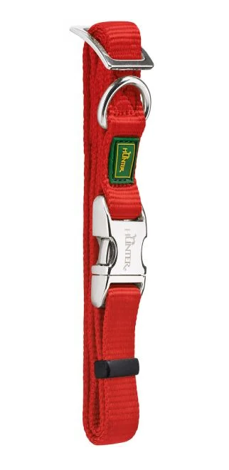 Hunter Puppy Training Set Halsband en Lijn Nylon Rood