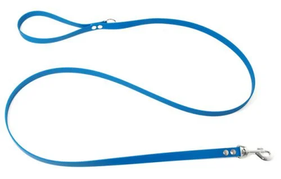Mystique Training Set Halsband en Lijn Biothane Lichtblauw