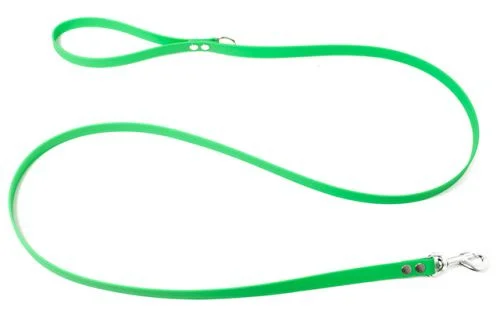 Mystique Training Set Halsband en Lijn Biothane Neon Groen