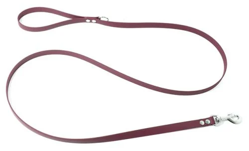 Mystique Training Set Halsband en Lijn Biothane Wijnrood
