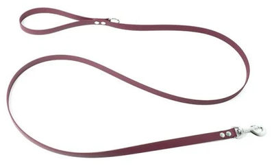 Mystique Training Set Halsband en Lijn Biothane Wijnrood