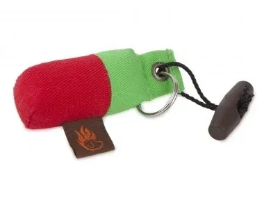 Firedog Sleutelhanger Dummy Lichtgroen/Rood
