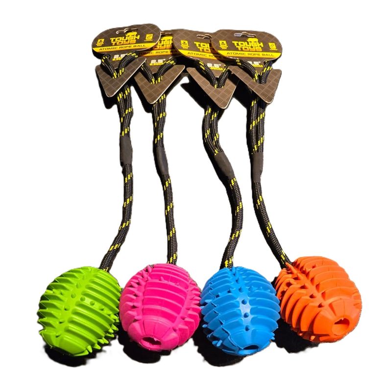 Tough Toys Atomic Rope Ball