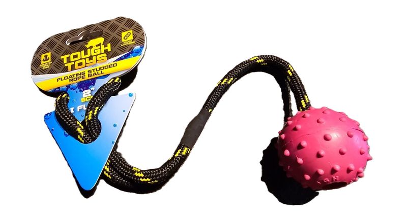 Tough Toys Floating Studded Rope Ball