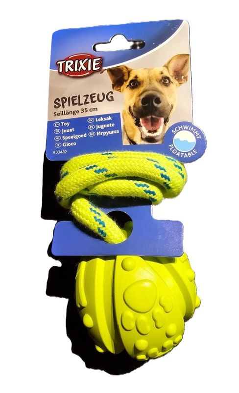 Trixie Aqua Toy Ball Geel