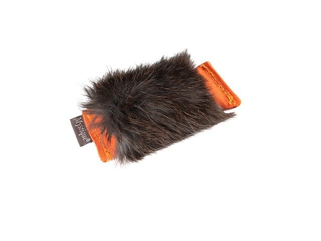 Mystique Sniffle Dummy Oranje Met Konijnenvacht