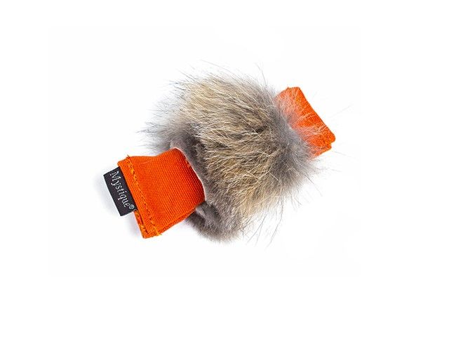 Mystique Sniffle Dummy Oranje Met Vossenvacht