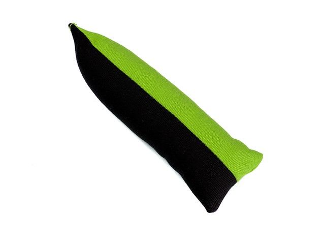 Mystique Puppy Dummy Easy Fetch Neon Groen/Zwart