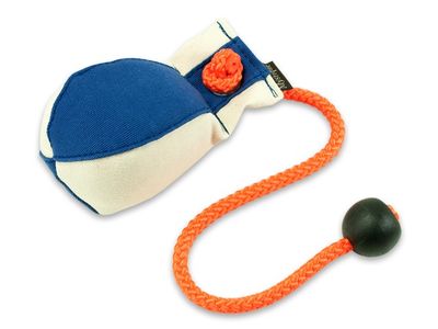 Mystique Dummy Ball Markeer 150 Gram Blauw/Wit