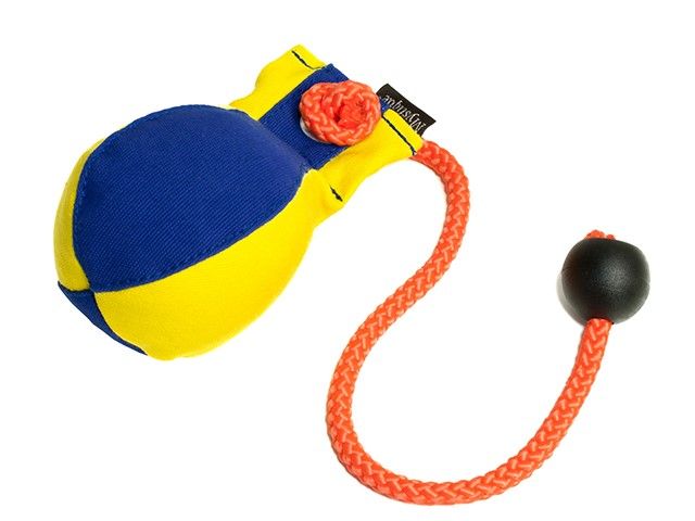 Mystique Dummy Ball Markeer 150 Gram Geel/Blauw