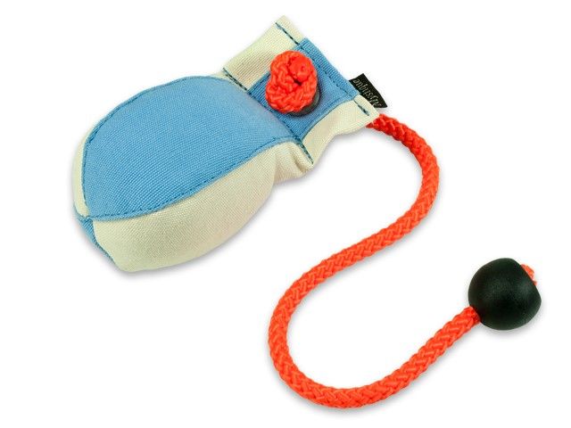 Mystique Dummy Ball Markeer 150 Gram Lichtblauw/Wit
