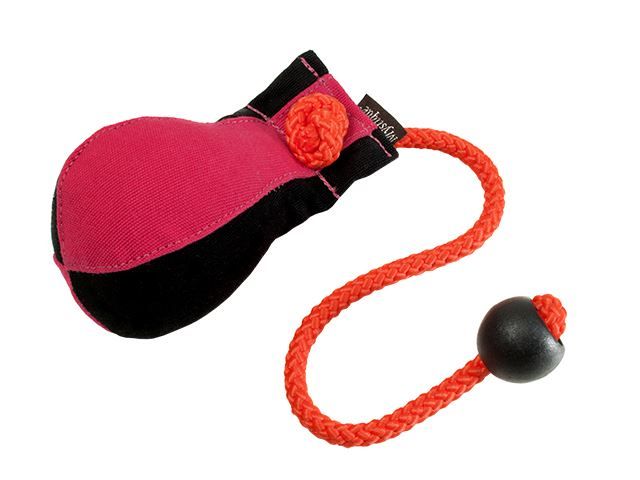 Mystique Dummy Ball Markeer 150 Gram Hot Pink/Zwart