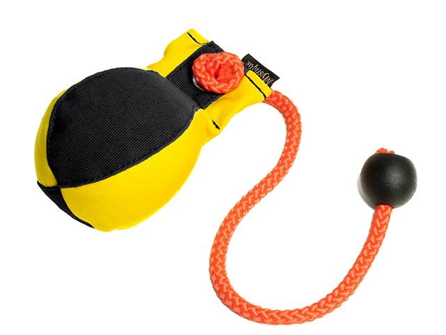 Mystique Dummy Ball Markeer 150 Gram Geel/Zwart