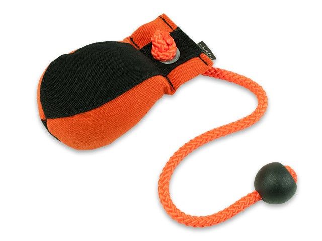 Mystique Dummy Ball Markeer 150 Gram Oranje/Zwart