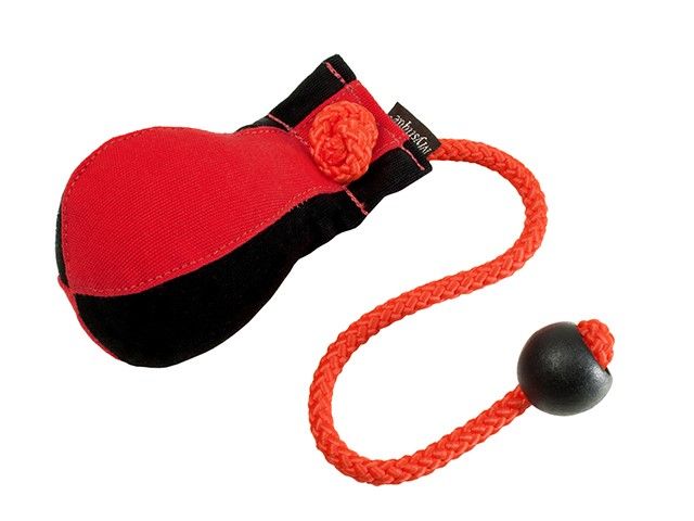 Mystique Dummy Ball Markeer 150 Gram Rood/Zwart Mystique Dummy Ball Markeer 150 Gram Rood/Zwart