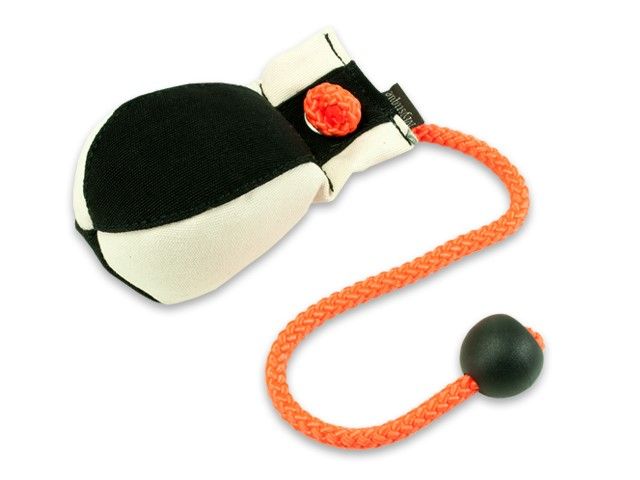 Mystique Dummy Ball Markeer 150 Gram Zwart/Wit
