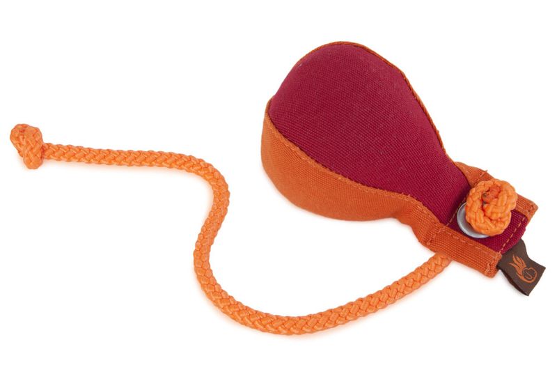 Firedog Dummy Ball Markeer 150 Gram Wijnrood/Oranje