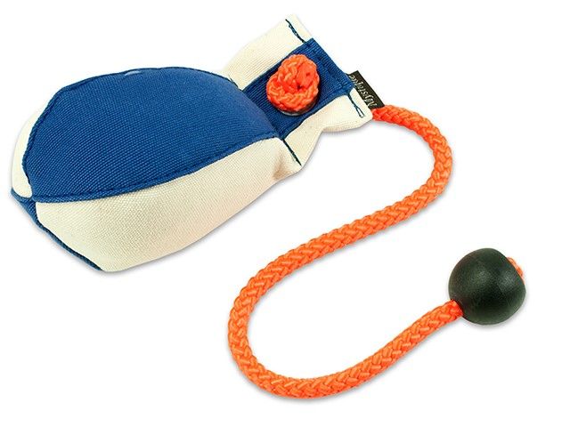 Mystique Dummy Ball Markeer 300 Gram Blauw/Wit