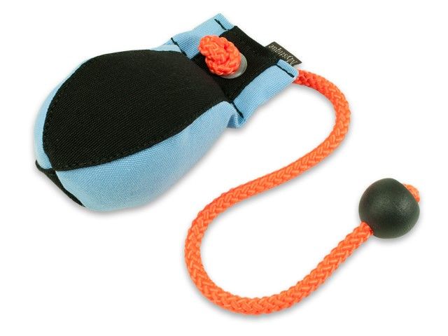 Mystique Dummy Ball Markeer 300 Gram Lichtblauw/Zwart