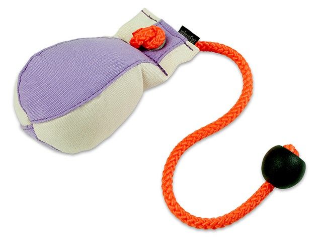 Mystique Dummy Ball Markeer 300 Gram Lila/Wit